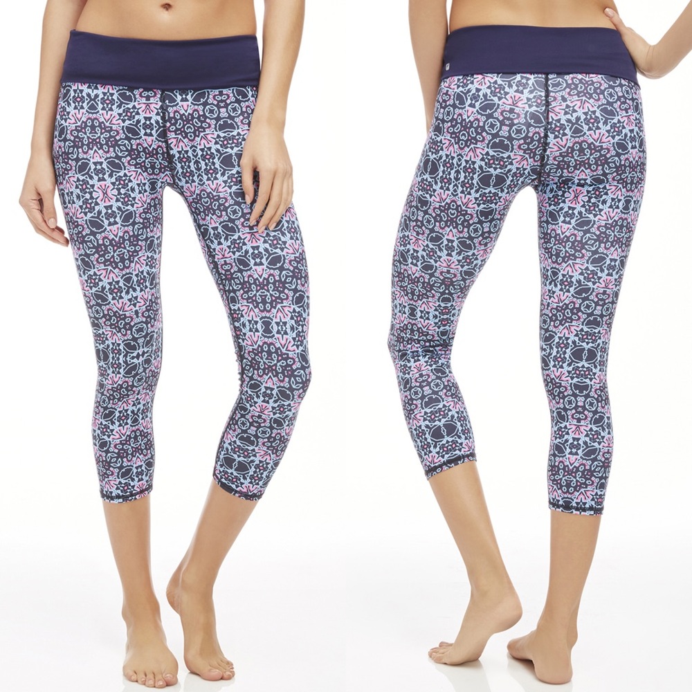 Fabletics Salar Print Powerhold Capri Pants - image 2